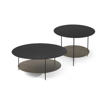 LOWERY - Low round iron coffee table by Gianfranco Ferré Home - view 3